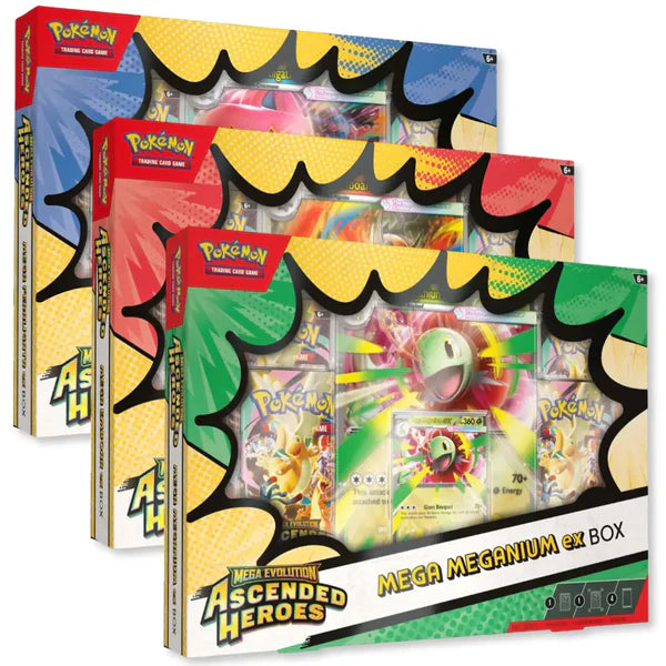 Pokemon TCG: Ascended Heroes Mega Ex Illustration Box (1pc Random)