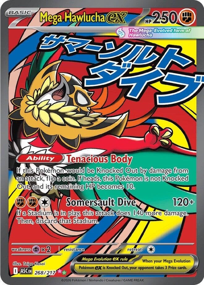 Mega Hawlucha ex #268/217