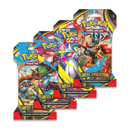Pokémon TCG: Mega Evolution Sleeved Booster Pack (10 Cards)(1 Random)