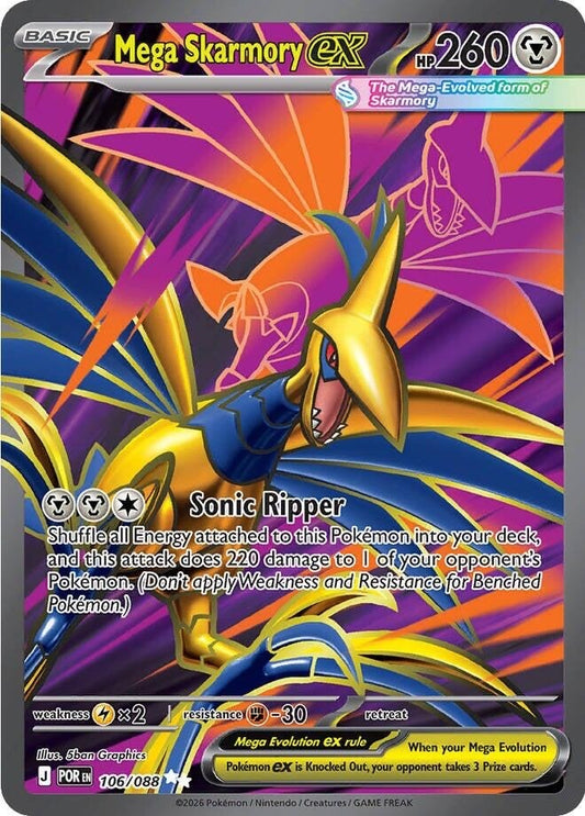 Mega Skarmory Ex #106/088