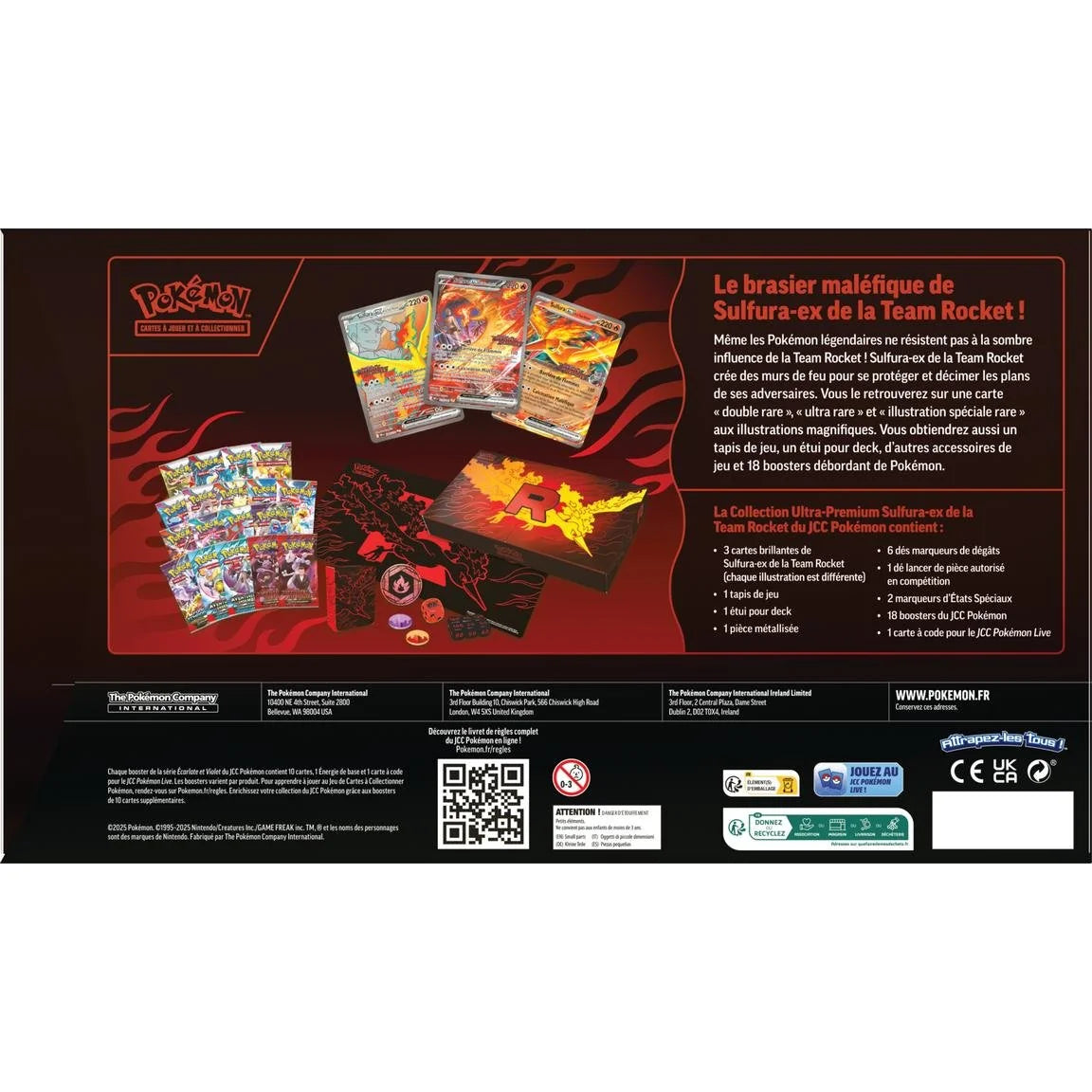 Pokemon TCG: Team Rocket Moltres Ex Ultra Premium