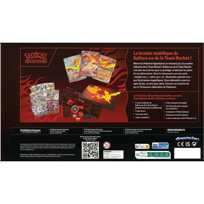 Pokemon TCG: Team Rocket Moltres Ex Ultra Premium