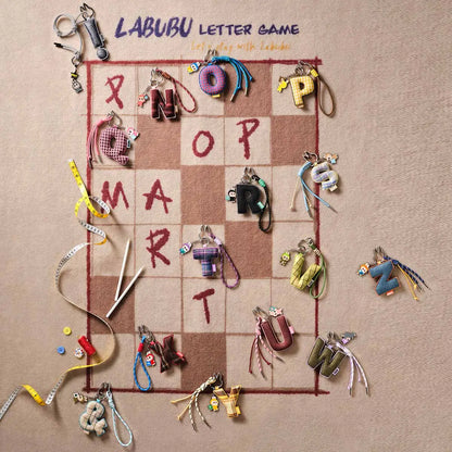 THE MONSTERS Pin for Love Series- Letter Pendant Blind Box (N-Z)