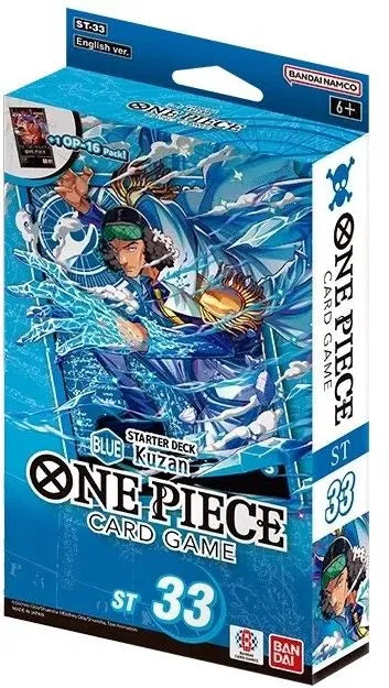 One Piece Trading Card Game: Blue Kuzan Starter Deck ST-33 (English)