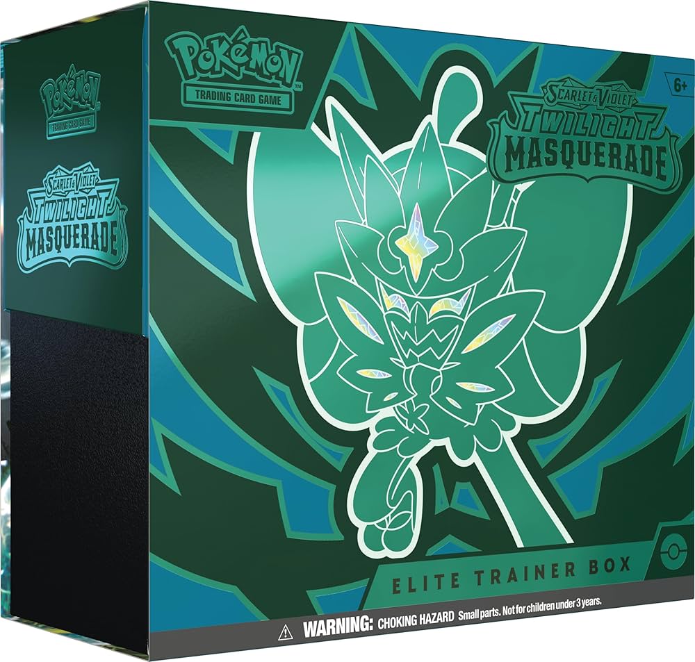 Pokémon TCG: Scarlet & Violet-Twilight Masquerade Elite Trainer Box
