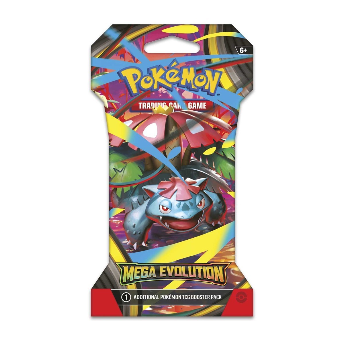 Pokémon TCG: Mega Evolution Sleeved Booster Pack (10 Cards)(1 Random)